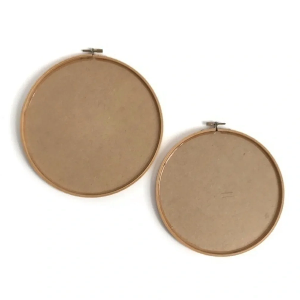 Chalkboard Embroidery Hoops - 2 sizes